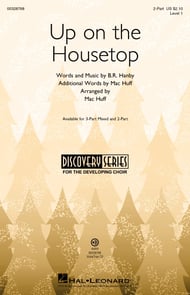 Up on the Housetop Two-Part choral sheet music cover Thumbnail